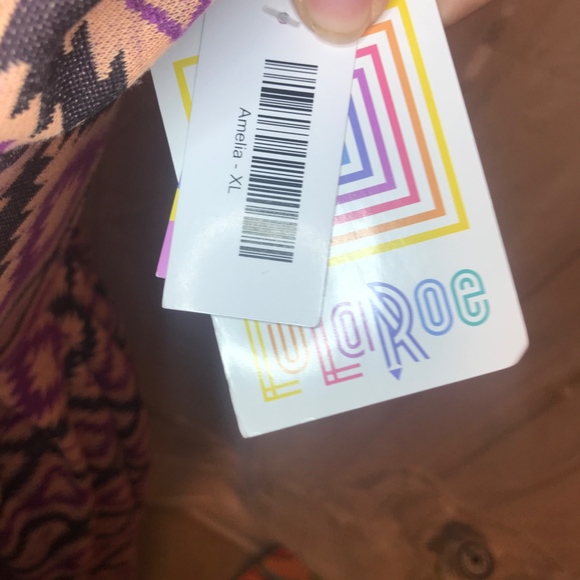 LuLaRoe Dress with Aztec Print - Picture 5 of 6